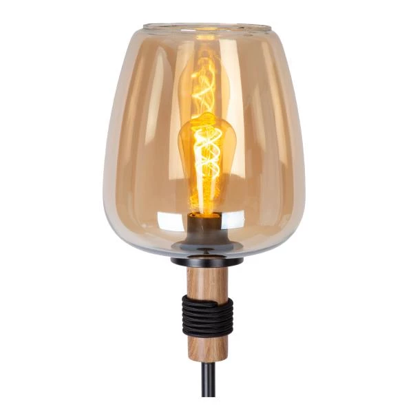 Lucide ILONA - Floor lamp - Ø 34 cm - 1xE27 - Amber - detail 1